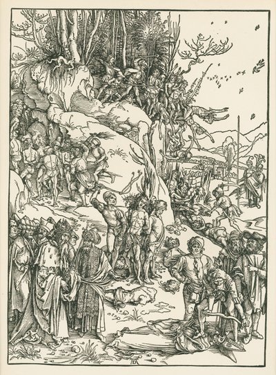 The Martyrdom of the Ten Thousand by Albrecht Dürer or Duerer
