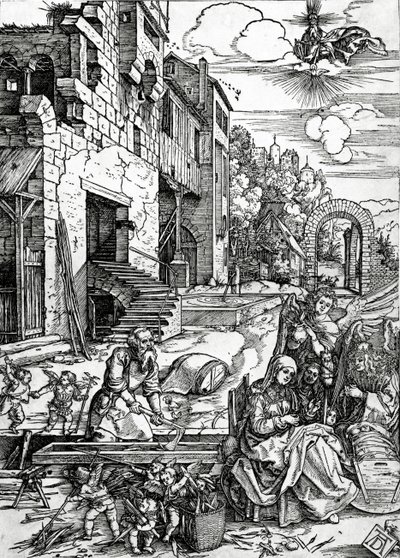 The Rest on the Flight into Egypt by Albrecht Dürer