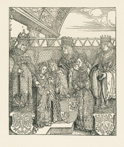 Triumphal Arch for Emperor Maximilian I by Albrecht Dürer or Duerer