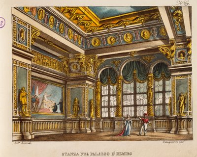 Room in the Palace of Elmiro, from 