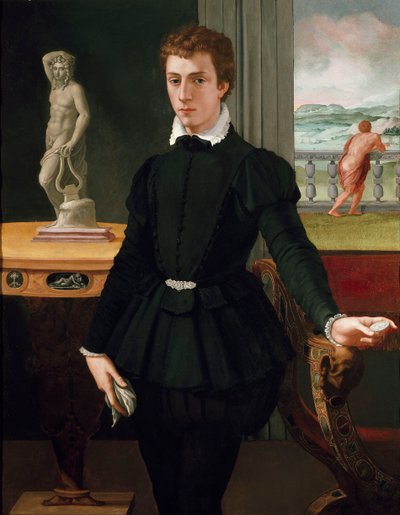 Portrait of a Young Man by Alessandro Allori