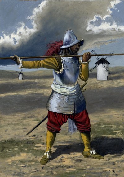 A tercio, pikeman of the Spanish infantry between 1534 and 1704 by Alessandro Lonati