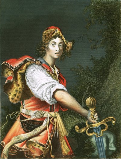 David with the Head of Goliath by Alessandro Turchi
