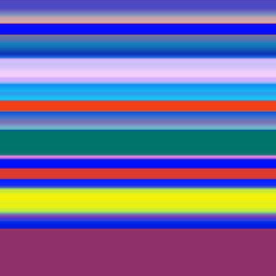 Stripes-Strings Multicolours by Alex Caminker