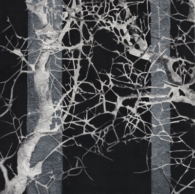 Silvery Branches Pattern by Alex Walsh
