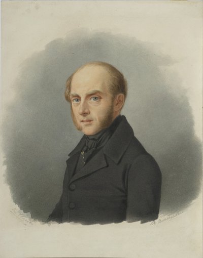 Portrait of Count Sergey Semionovich Uvarov by Alexander Alexeyevich Vasilyevsky