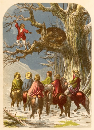 Friday Teaching the Bear to Dance by Alexander Francis Lydon