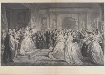 The Republican Court (Lady Washington’s Reception Day) by Alexander Hay Ritchie