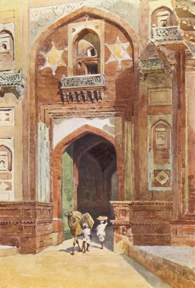 Agra Fort, inside the Delhi Gate by Alexander Henry Hallam Murray