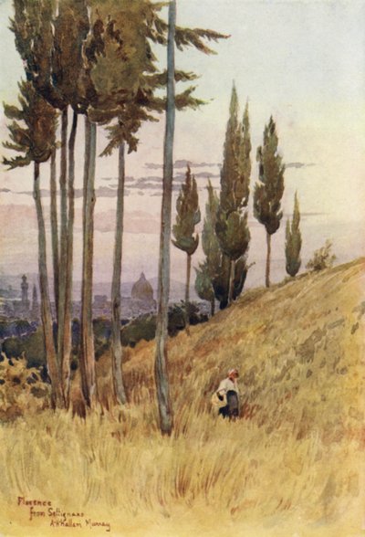 Florence from Poggio Gherardo by Alexander Henry Hallam Murray