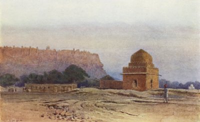 Gwalior Fort before Sunrise by Alexander Henry Hallam Murray