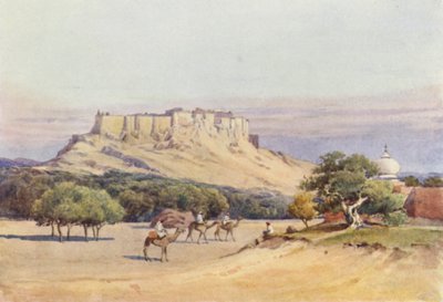 Jodhpur, General View of the Fort by Alexander Henry Hallam Murray