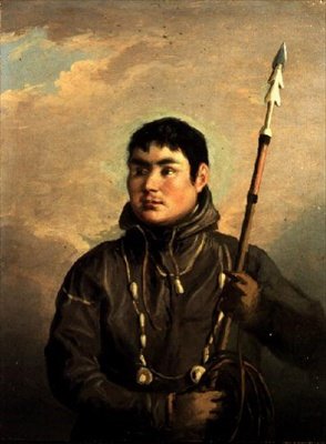 Portrait of the Eskimo Whaler, John Sacheuse by Alexander Nasmyth
