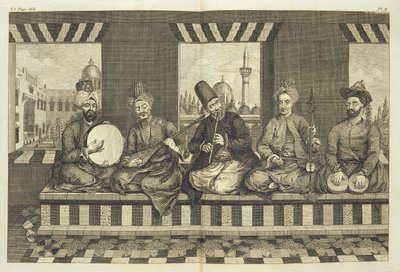 Syrian Musicians, plate 4 from 