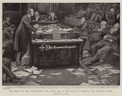 The Debate on the Agricultural Land Rating Bill in the House of Commons, the All-Night Sitting by Alexander Stuart Boyd