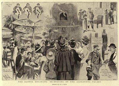 The Easter Holidays, Re-opening of the Alexandra Palace by Alexander Stuart Boyd