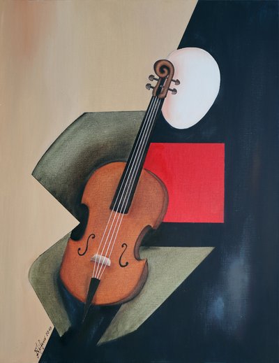 Abstract Cello Study by Alexander Trifonov
