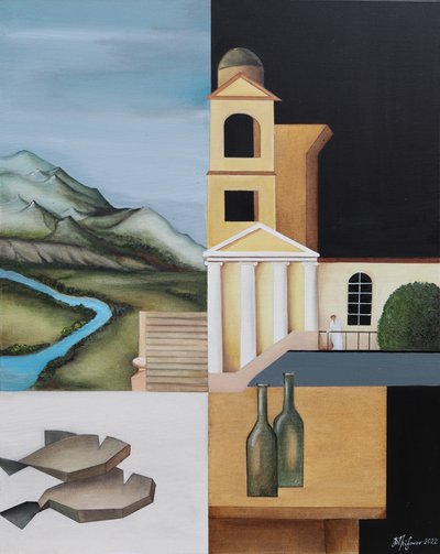 Surreal Divided Composition by Alexander Trifonov