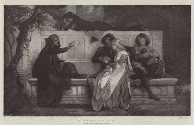 A Florentine Poet by Alexandre Cabanel