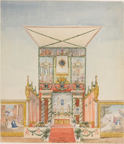 Portable Field Altar for Charles X by Alexandre Denis Abel de Pujol