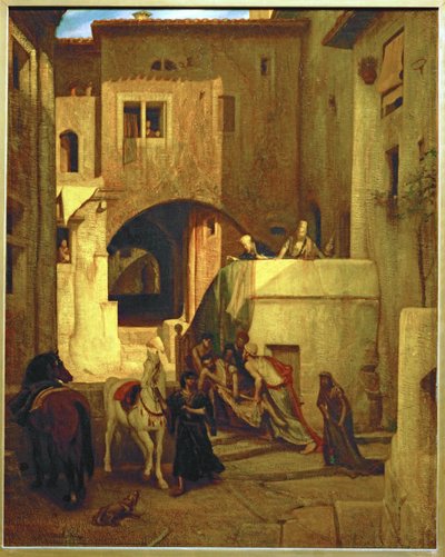 The Good Samaritan by Alexandre Gabriel Decamps