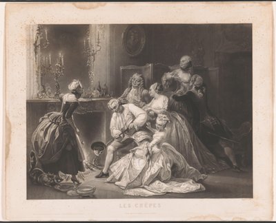 Elegant Company Baking Pancakes by Alexandre Vincent Sixdeniers