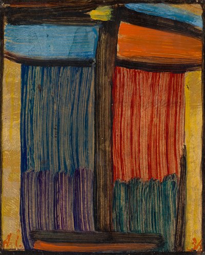 Meditation on Gold Background by Alexej von Jawlensky