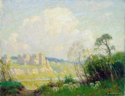 Ruins in Old Normandy, c.1905 by Alexis Jean Fournier