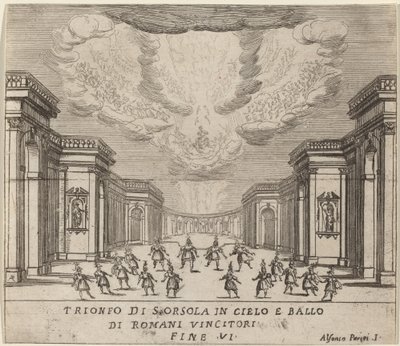 The Triumph of Saint Ursula in Heaven and the Roman Conquerors by Alfonso Parigi II