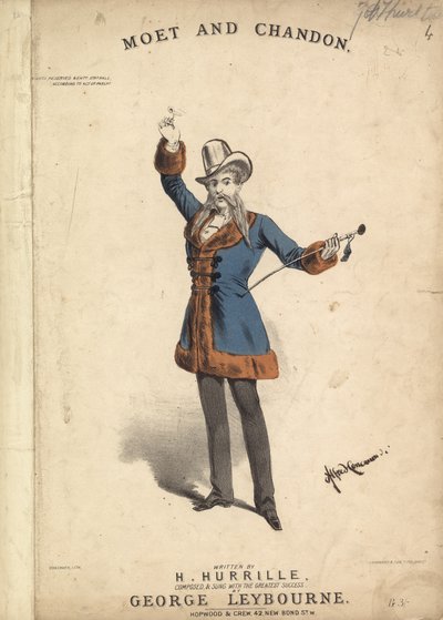 Moet and Chandon by Alfred Concanen