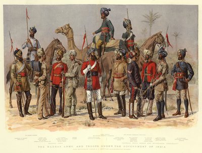 The Madras Army, and Troops under the Government of India by Alfred Crowdy Lovett
