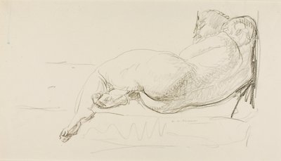 Reclining Nude by Alfred H. Maurer