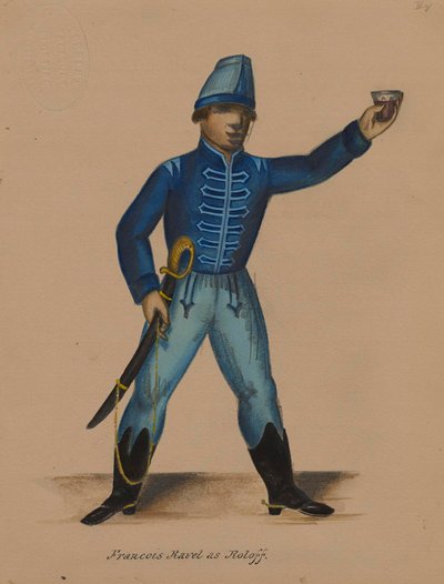 Françoise Ravel as Roloff by Alfred Jacob Miller