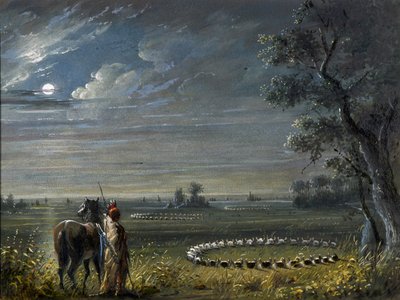 Medicine Circles by Alfred Jacob Miller