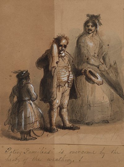 Pater Familias by Alfred Jacob Miller