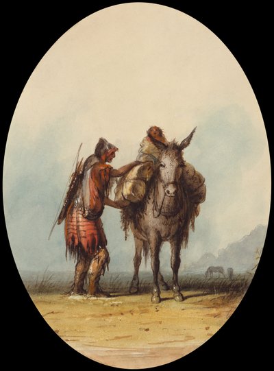 Root Diggers, c.1837 by Alfred Jacob Miller