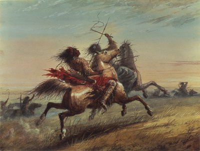 The War Party by Alfred Jacob Miller