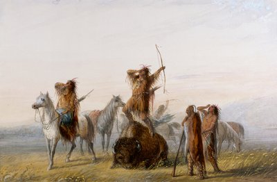 Yell of Triumph by Alfred Jacob Miller