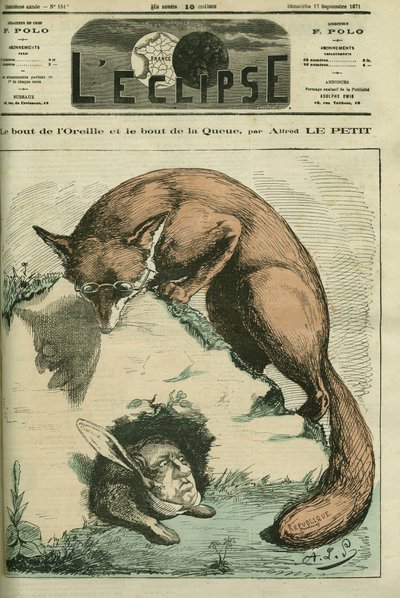 The tip of the ear and the tip of the tail by Alfred Le Petit