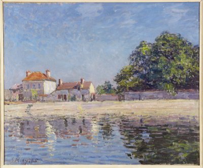 Banks of the Loing, Saint-Mammes by Alfred Sisley