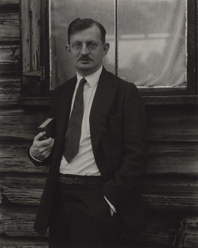 Alfred Kreymborg by Alfred Stieglitz