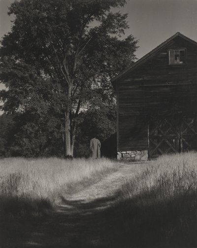 Barn, Lake George by Alfred Stieglitz
