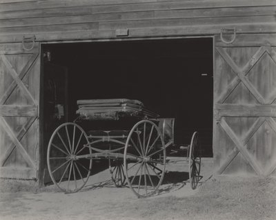 Barn and Carriage by Alfred Stieglitz