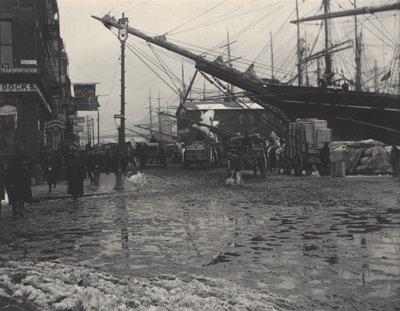 Coenties Slip by Alfred Stieglitz