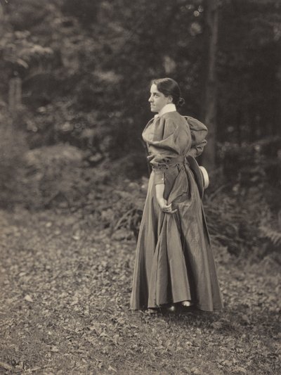 Emmy at Oaklawn, Lake George by Alfred Stieglitz