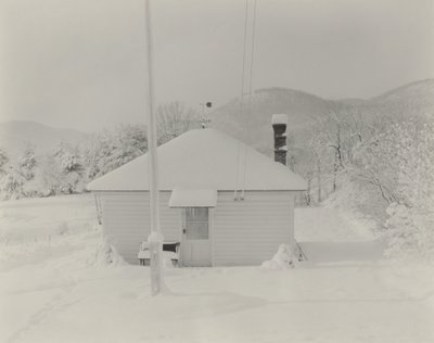First Snow and the Little House by Alfred Stieglitz