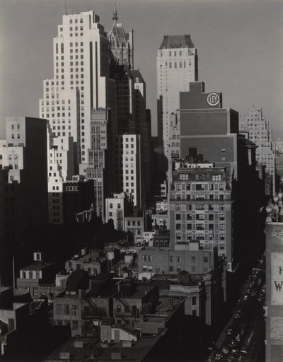 From My Window at An American Place, North by Alfred Stieglitz
