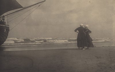 Gossip—Katwyk by Alfred Stieglitz