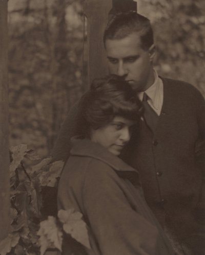 Kitty Stieglitz and Edward Stieglitz by Alfred Stieglitz