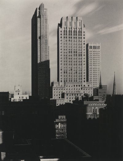 New York from the Shelton by Alfred Stieglitz